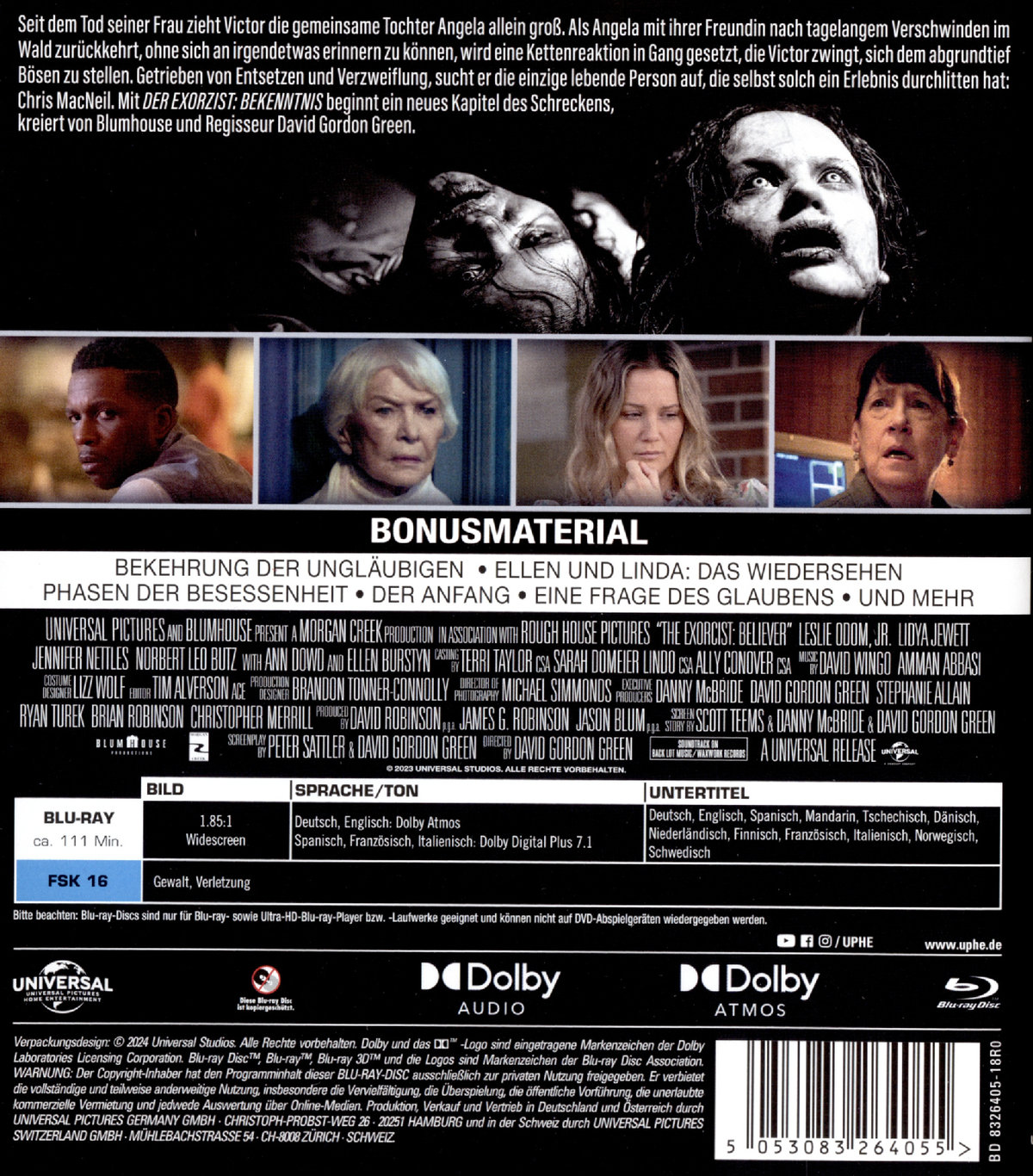 DER EXORZIST: BEKENNTNIS  (Blu-ray Disc)