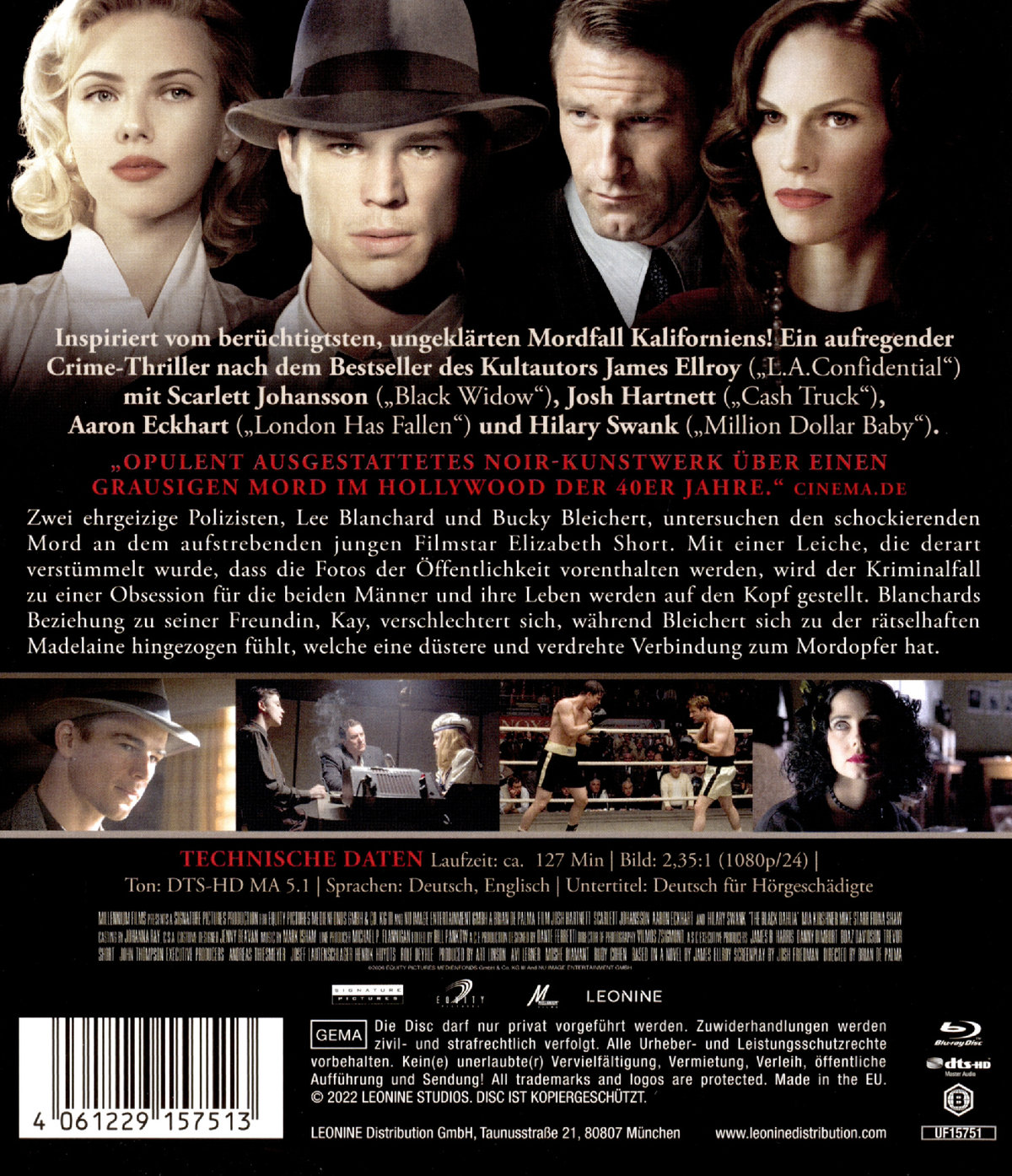 Black Dahlia, The (blu-ray)