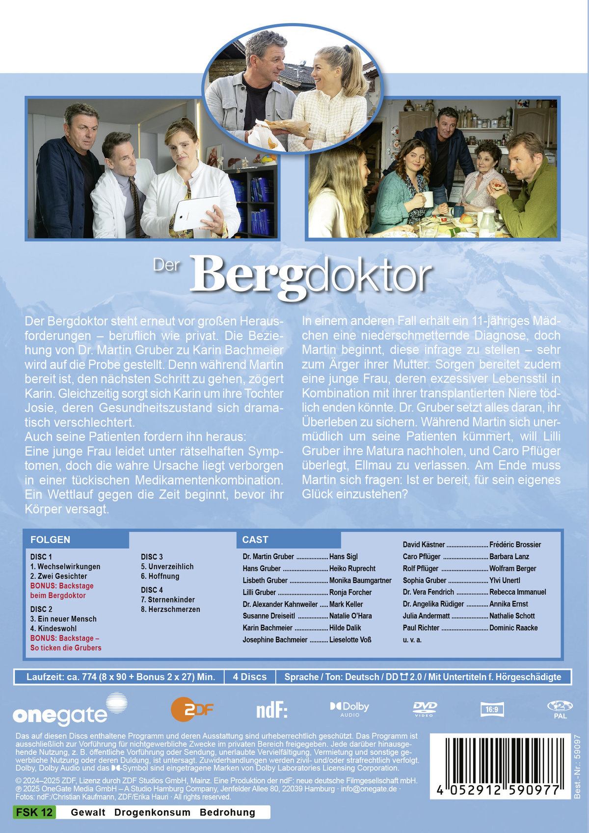 Der Bergdoktor Staffel 18  [4 DVDs]  (DVD)