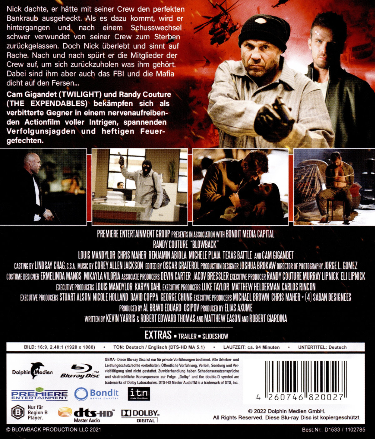 Blowback - Time for Payback (blu-ray)