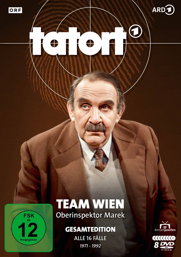 Tatort - Team Wien: Oberinspektor Marek - Gesamtedition: Alle 16 Fälle mit Fritz Eckhardt  [8 DVDs]  (DVD)