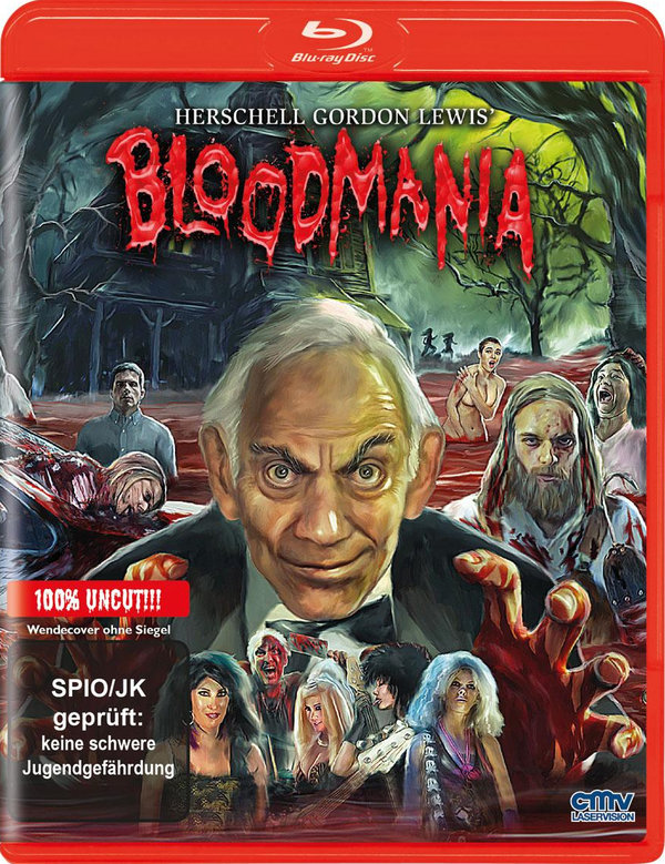 BloodMania - Herschell Gordon Lewis - Uncut Edition (blu-ray)