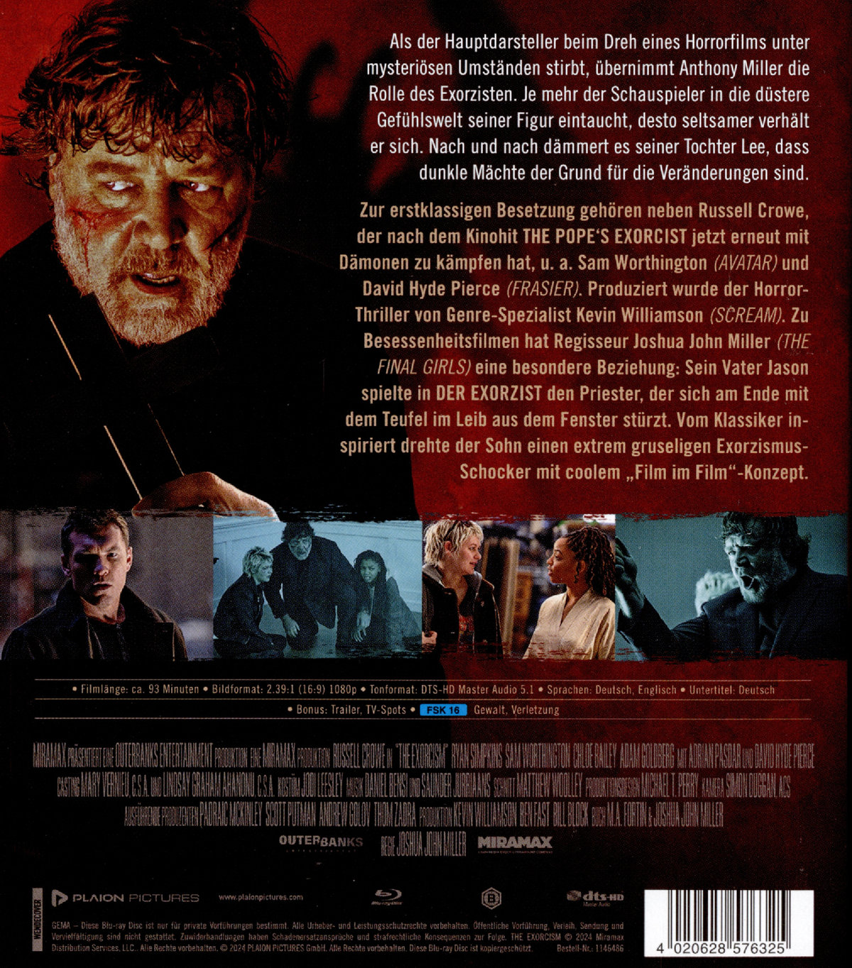 The Exorcism  (Blu-ray Disc)