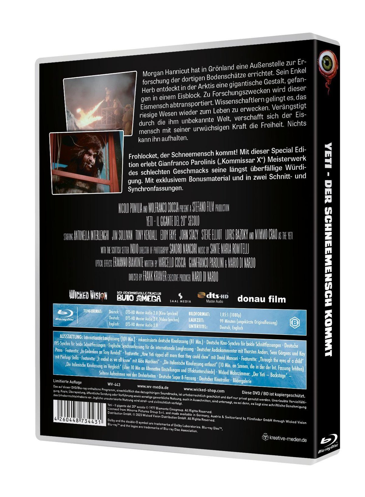 Yeti - Der Schneemensch kommt - Uncut Edition (blu-ray)