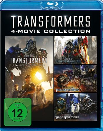 Transformers 1-4 Collection (blu-ray)