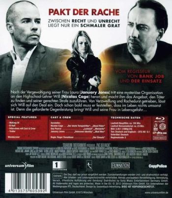 Pakt der Rache (blu-ray)