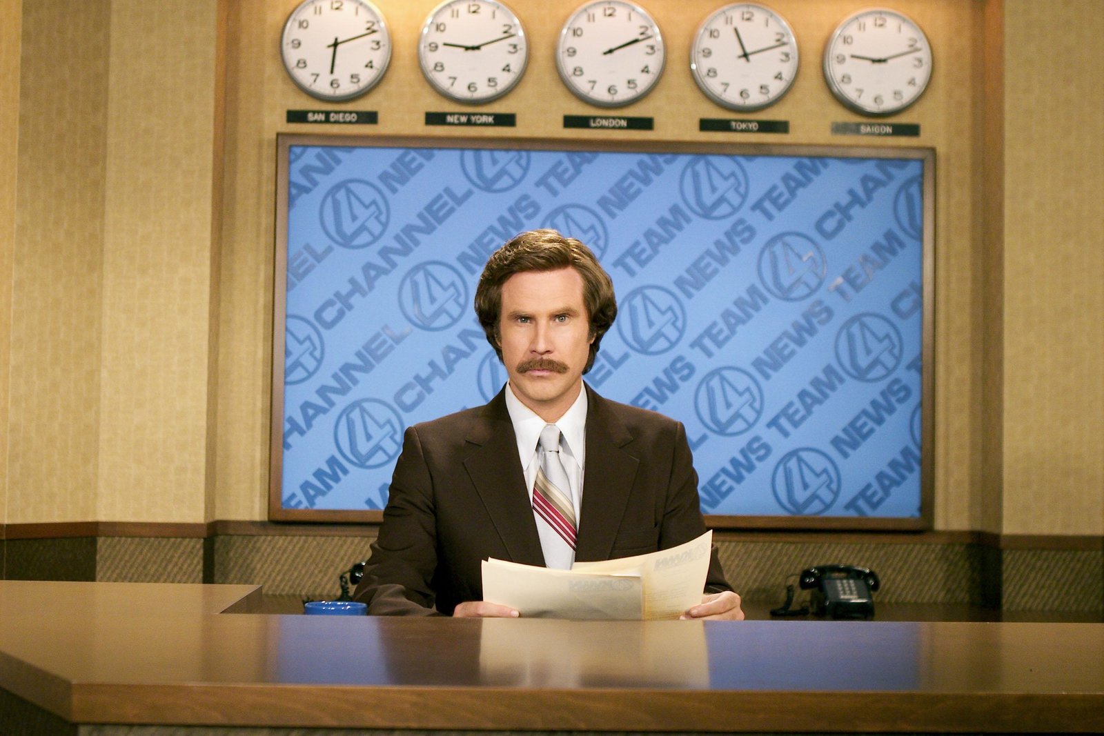 Anchorman - Die Legende von Ron Burgundy  (4K Ultra HD) (+ Blu-ray)