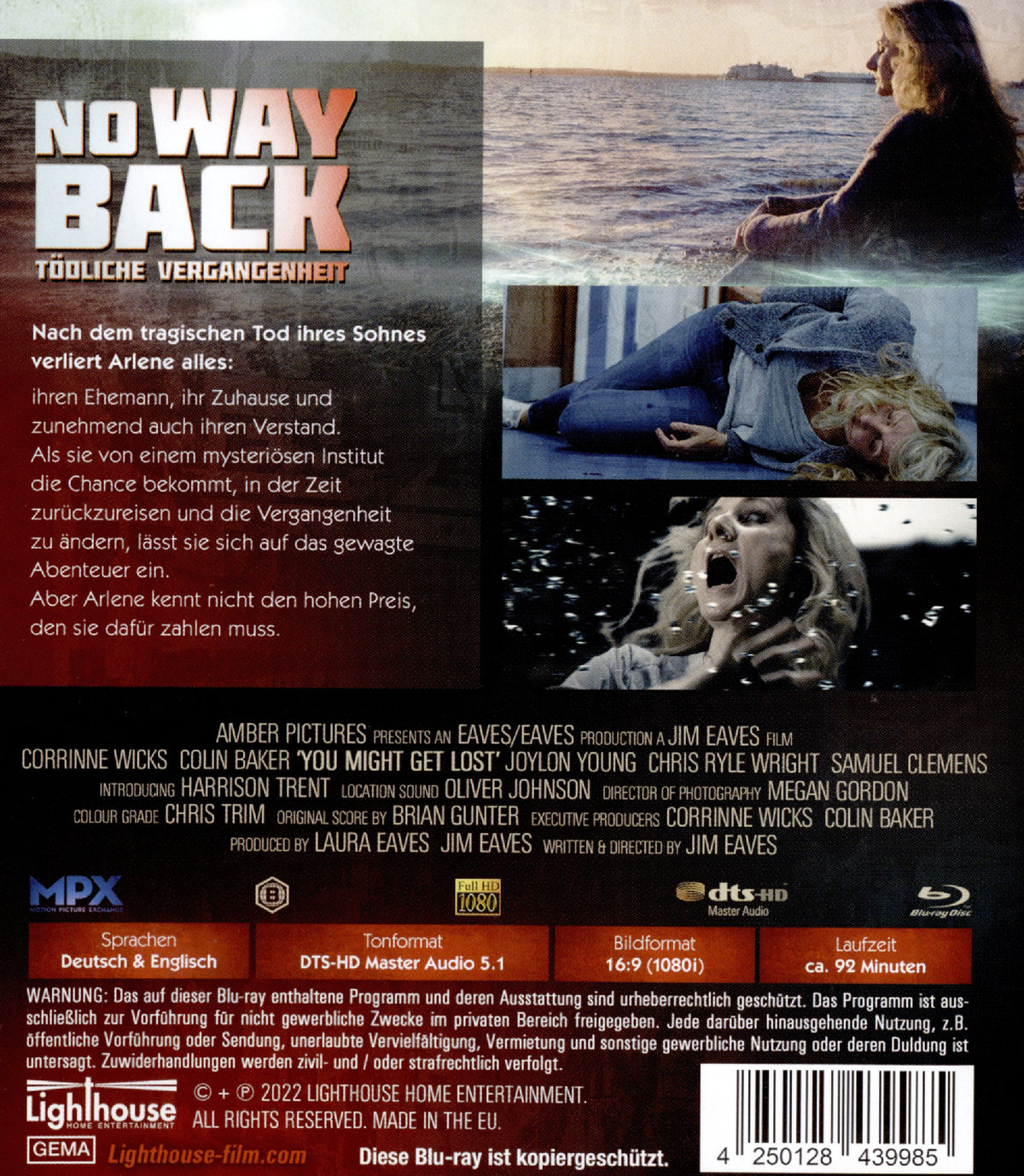 No Way Back - Tödliche Vergangenheit (blu-ray)