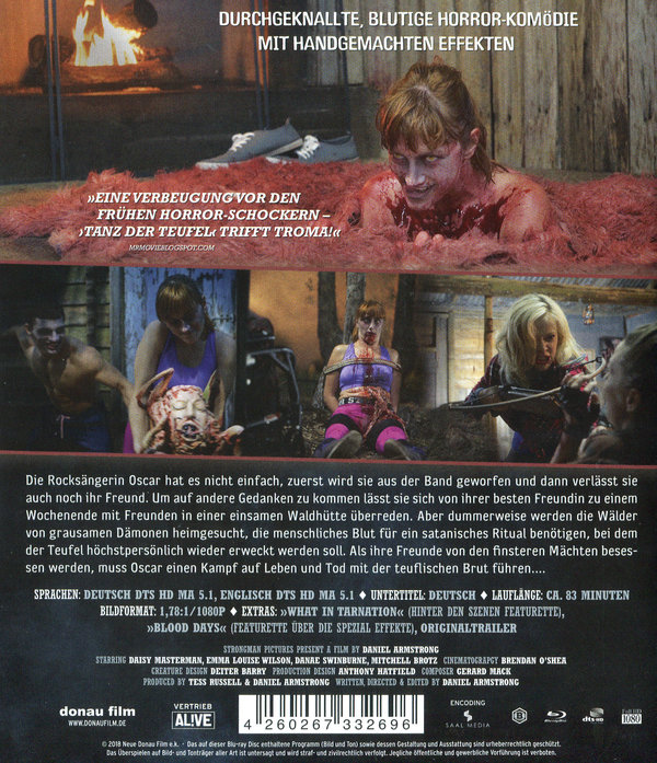 Cabin of the Damned - Die Dämonen sind los (blu-ray)