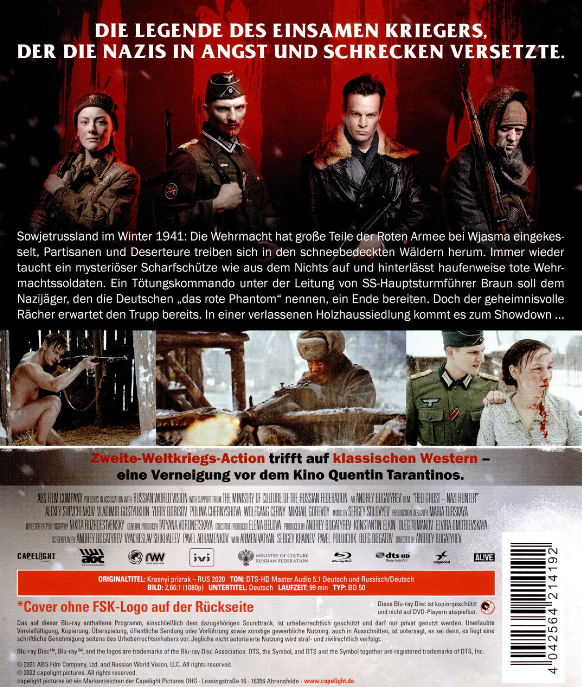 Red Ghost - Nazi Hunter (blu-ray)