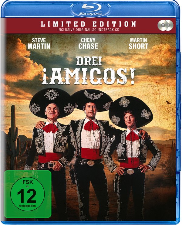 Drei Amigos! - Limited Edition  (Blu-ray+CD)