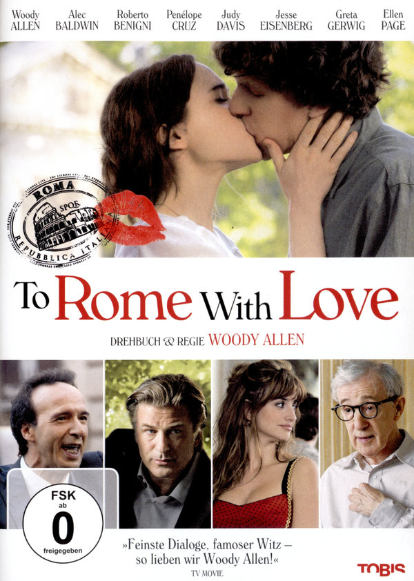 To Rome with Love  (DVD)