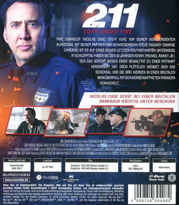 211 - Cops Under Fire (blu-ray)