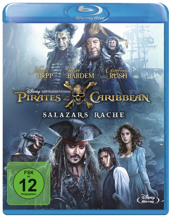 Pirates of the Caribbean - Salazars Rache (blu-ray)
