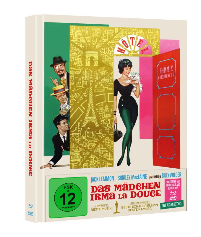 Das Mädchen Irma La Douce - Uncut Mediabook Edition  (DVD+blu-ray)