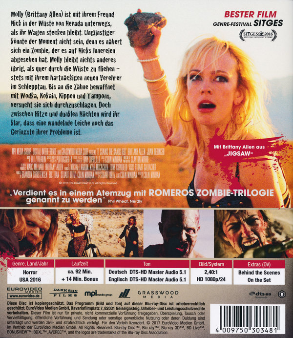 It Stains the Sands Red - Uncut  (blu-ray)