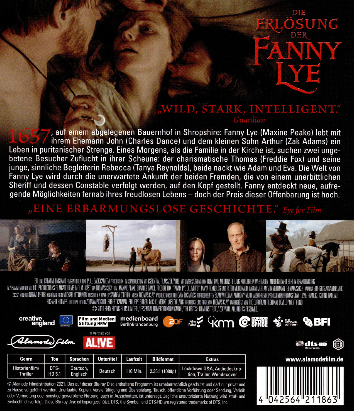 Erlösung der Fanny Lye, Die (blu-ray)