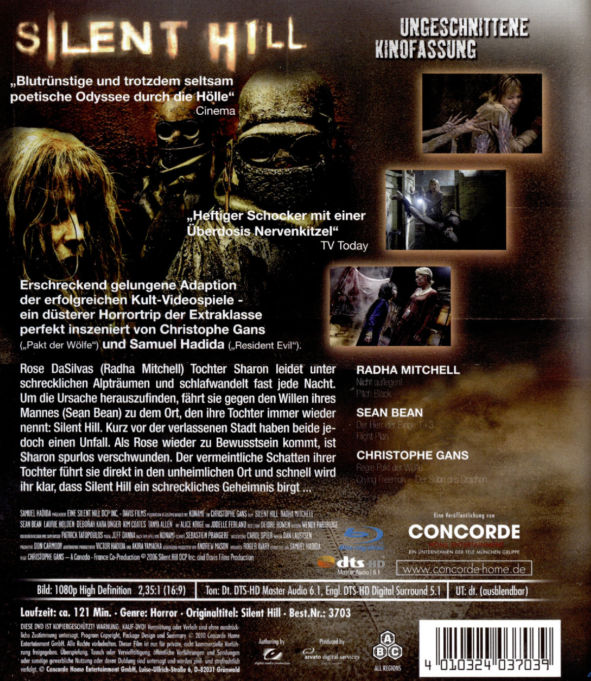 Silent Hill (blu-ray)