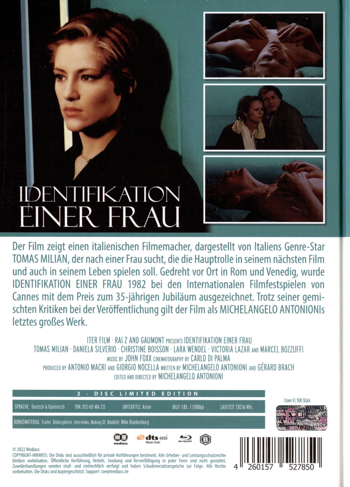 Identifikation einer Frau - Uncut Mediabook Edition (DVD+blu-ray) (B)