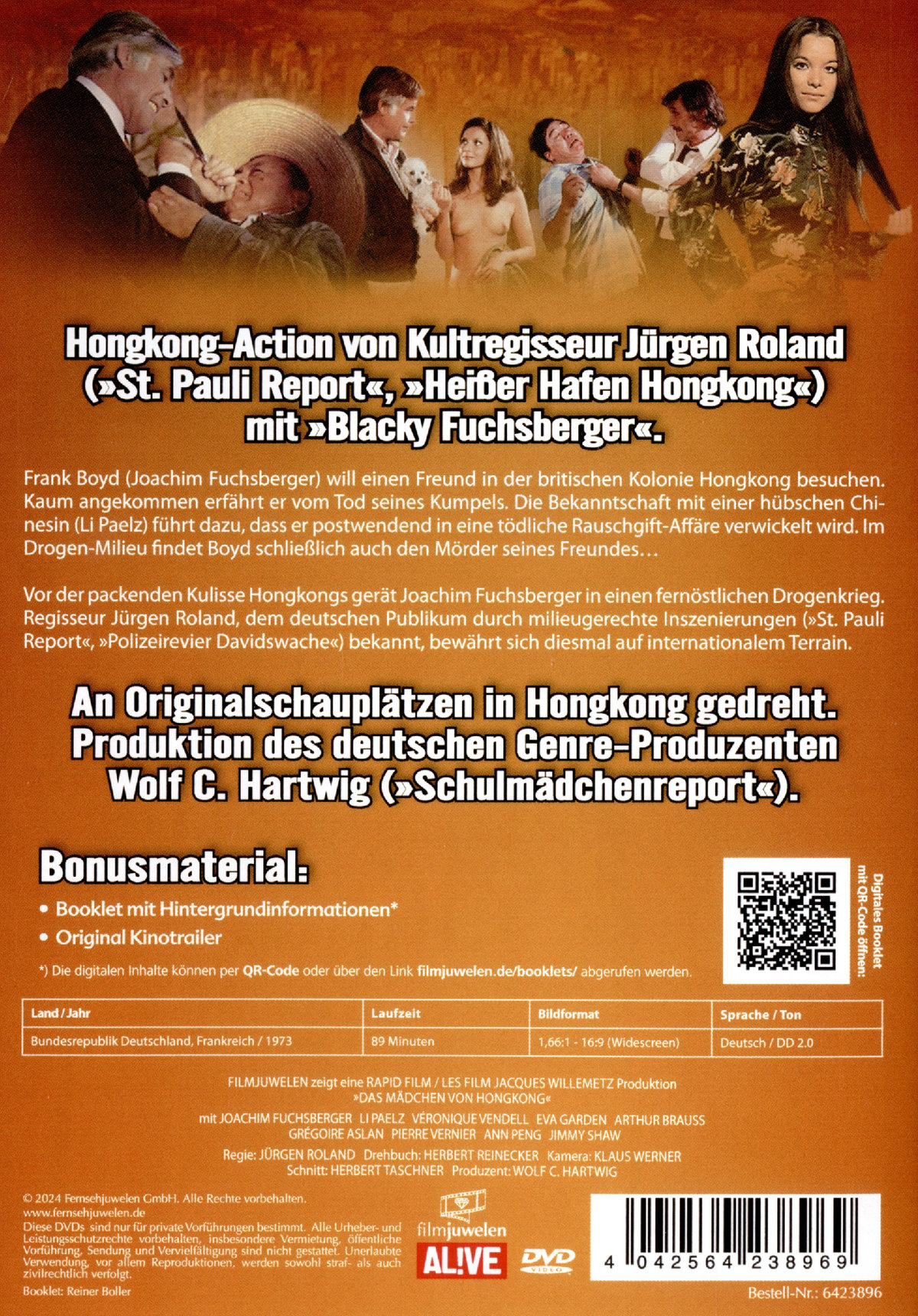 Das Mädchen von Hongkong (Die Hongkong-Reißer) (Neuauflage)  (DVD)