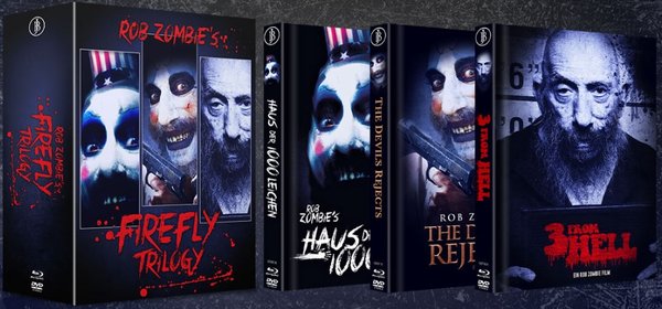 Rob Zombie - Schuber Edition - Black Box - Uncut Mediabook Edition  (blu-ray)