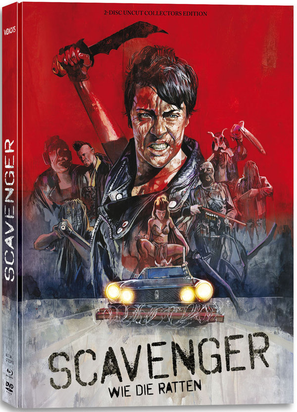 Scavenger - Wie die Ratten - Uncut Mediabook Edition (DVD+blu-ray) (C)