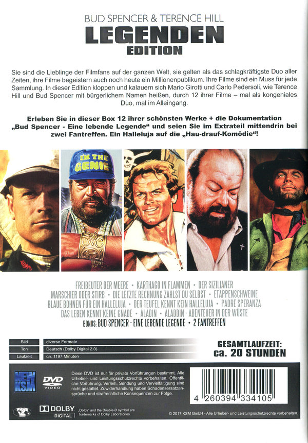 Bud Spencer & Terence Hill - Legenden Edition