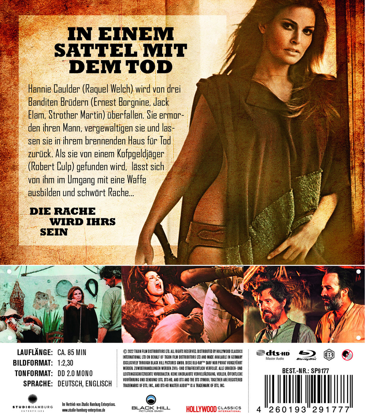 In einem Sattel mit dem Tod (blu-ray)