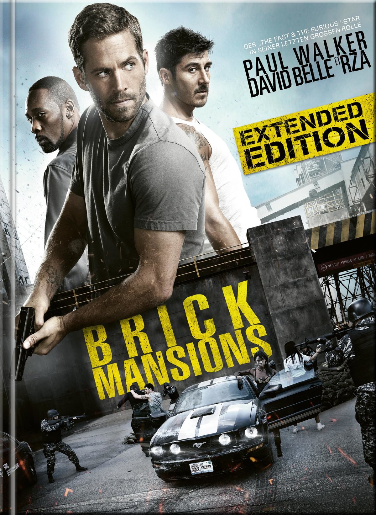 Brick Mansions - Uncut Mediabook Edititon (DVD+blu-ray) (C)