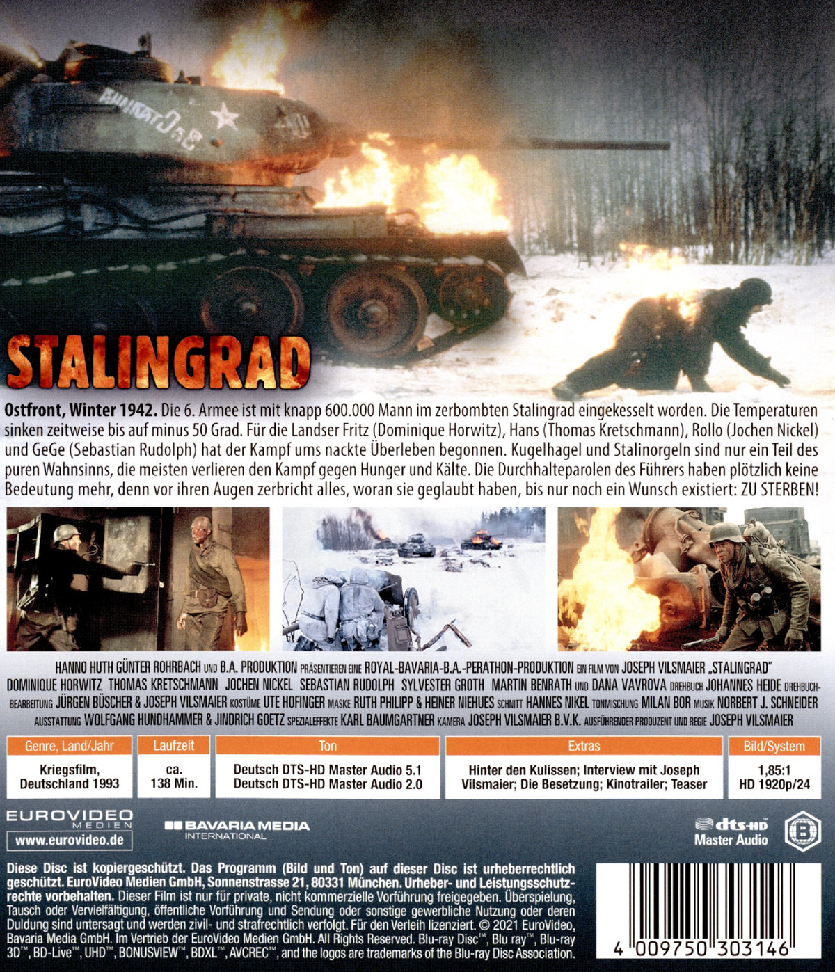 Stalingrad - Bis zum letzten Mann (blu-ray)