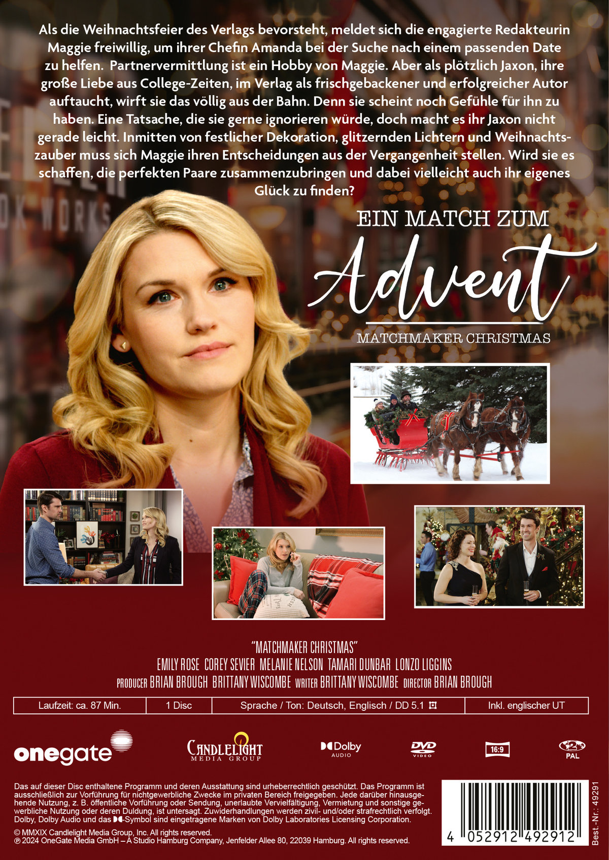 Ein Match zum Advent - Matchmaker Christmas  (DVD)