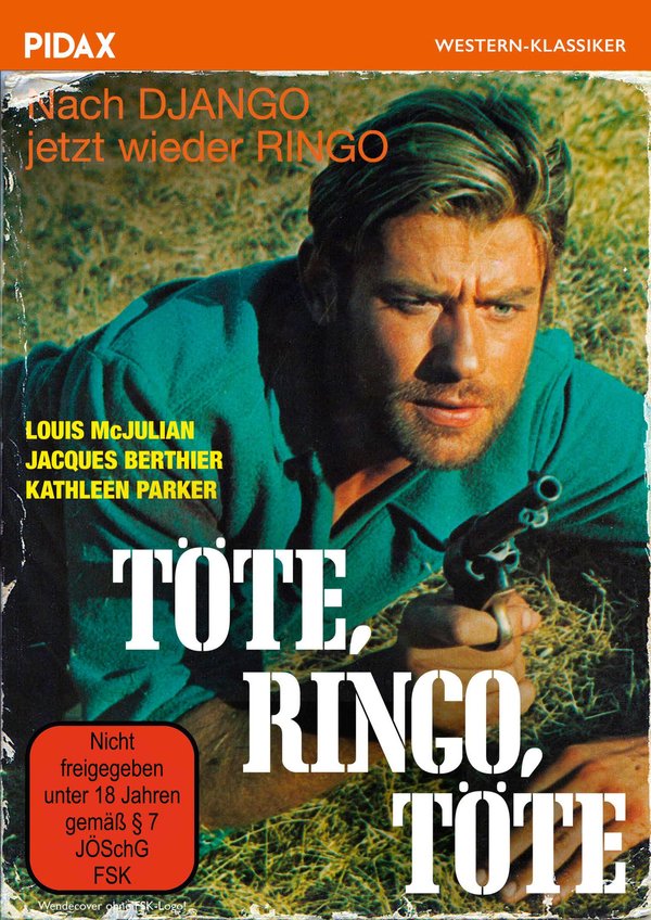 Töte, Ringo, töte / Harter Italowestern mit sämtlichen Zutaten des Genres + Bonus: Western-Hörspiel „Einmal ist jeder dran“ (Pidax Western-Klassiker)  (DVD)