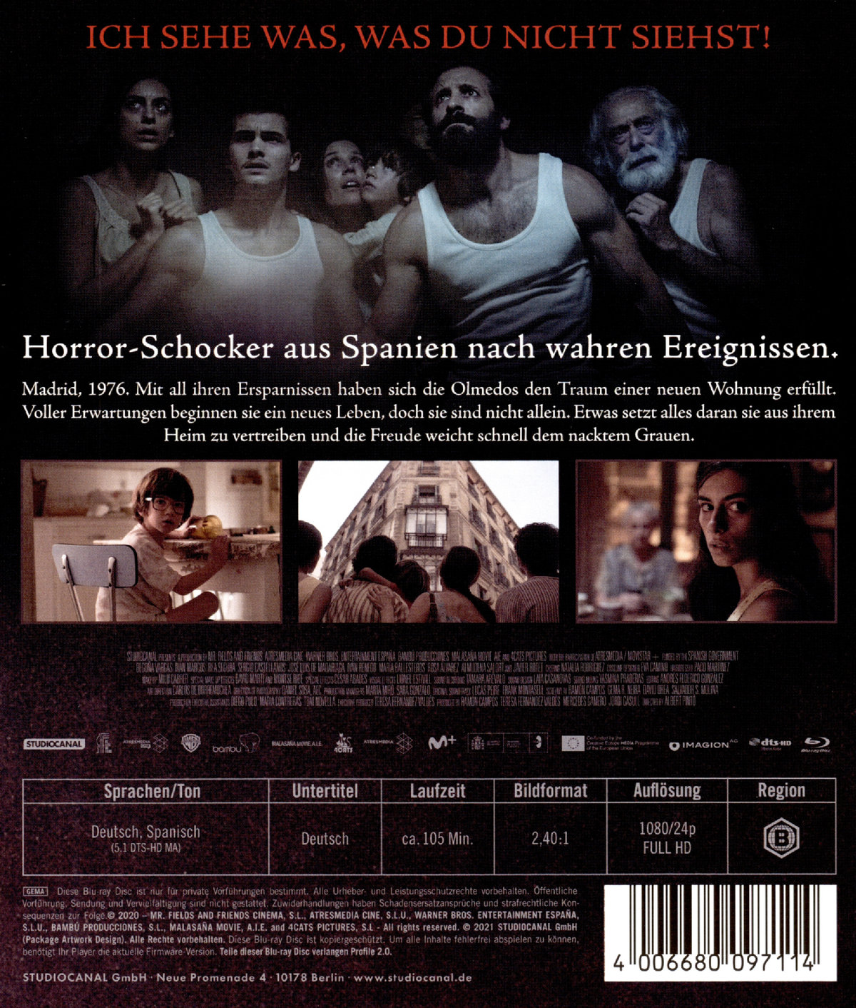 Malasana 32 - Haus des Bösen (blu-ray)