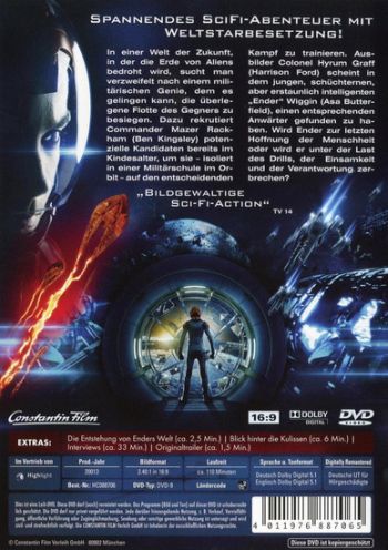 Ender's Game - Das große Spiel