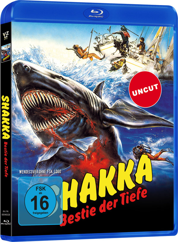 Shakka - Bestie der Tiefe - Uncut Edition (blu-ray)