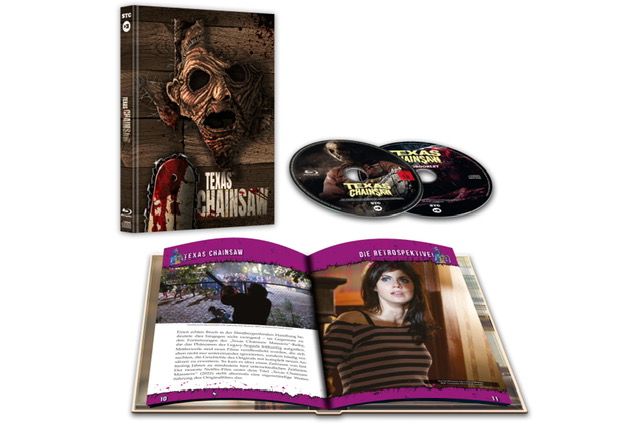 Texas Chainsaw - Unrated Mediabook Edition  (blu-ray) (A)