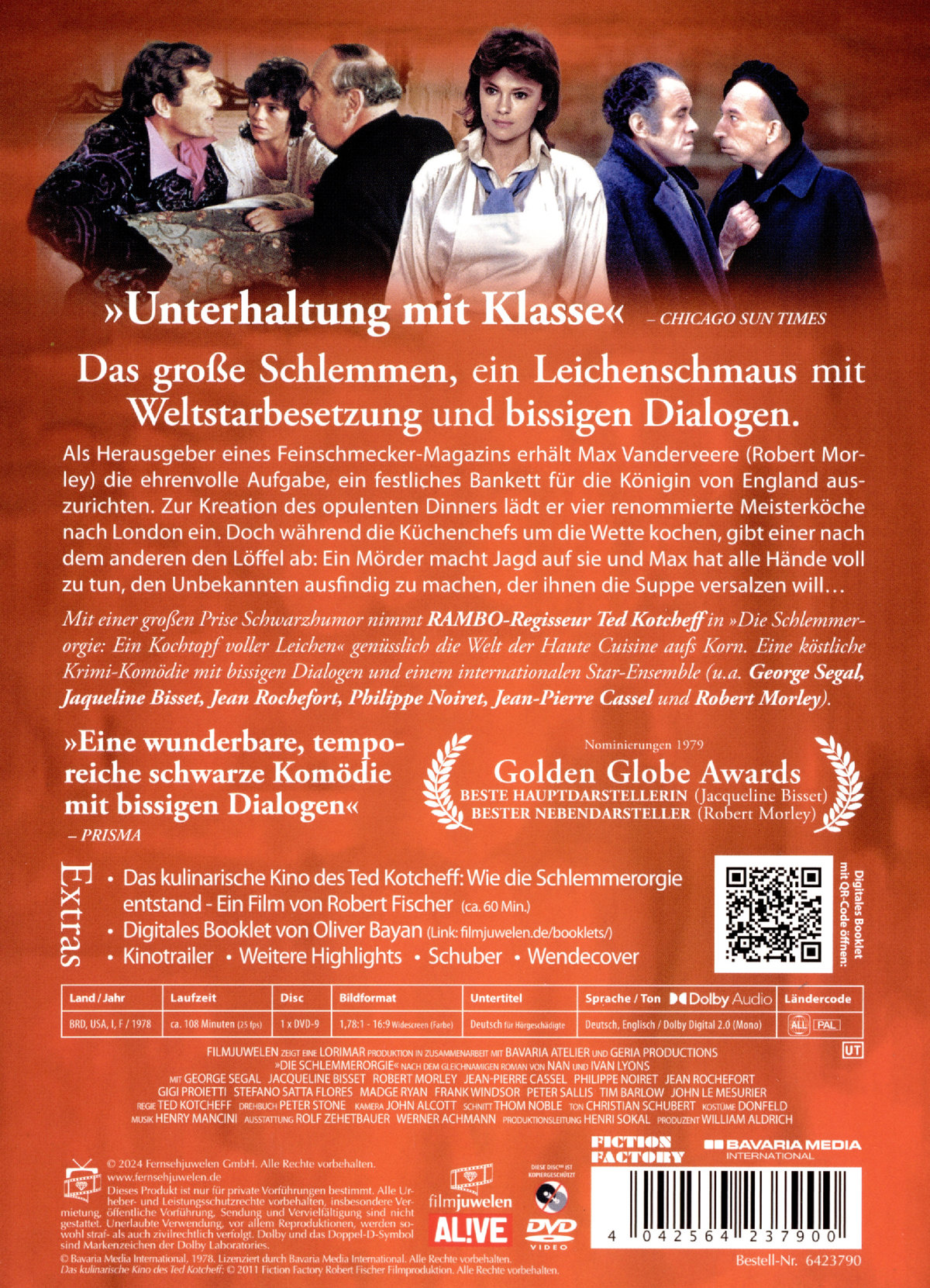 Die Schlemmerorgie - Who Is Killing the Great Chefs of Europe? (Filmjuwelen)  (DVD)