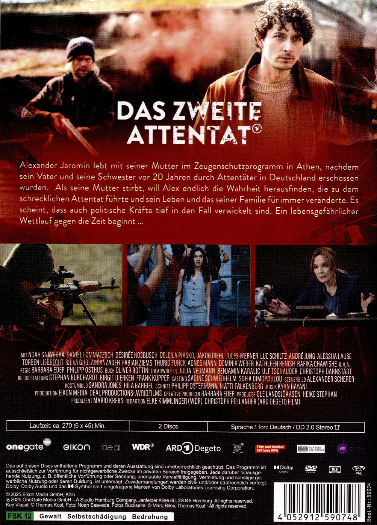 Das zweite Attentat  [2 DVDs]  (DVD)