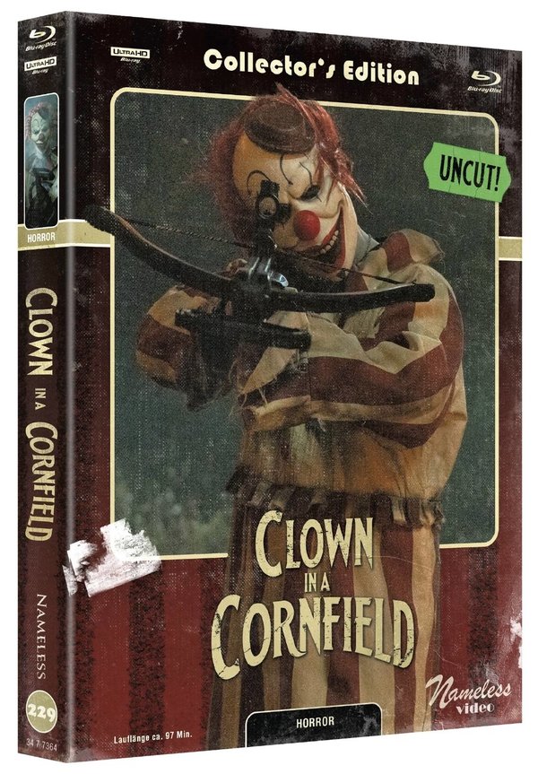 Clown in a Cornfield - Uncut Mediabook Edition  (4K Ultra HD+blu-ray) (C)