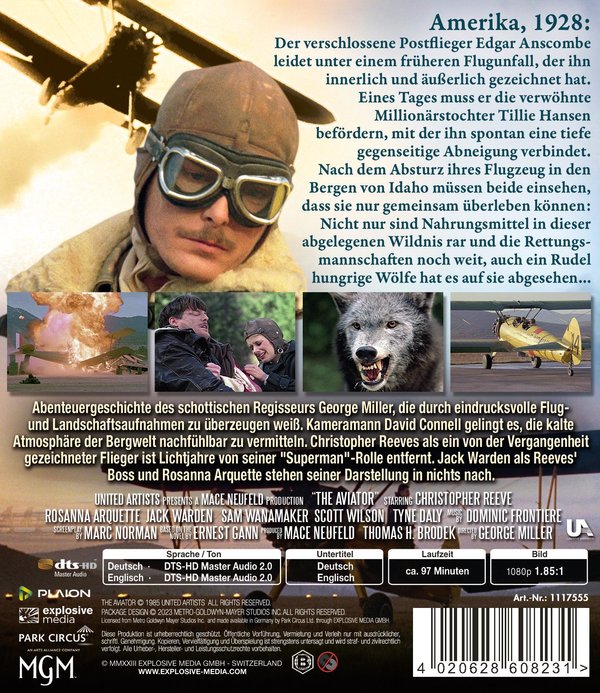 Aviator, The - Absturz in der Wildnis (blu-ray)