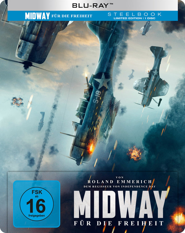 Midway - Für die Freiheit - Limited Steelbook Edition (blu-ray)