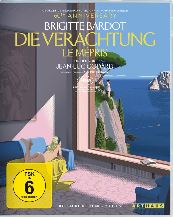 Die Verachtung - Le Mépris - 60th Anniversary Edition  (+ Blu-ray)  (Blu-ray 4K Ultra HD)