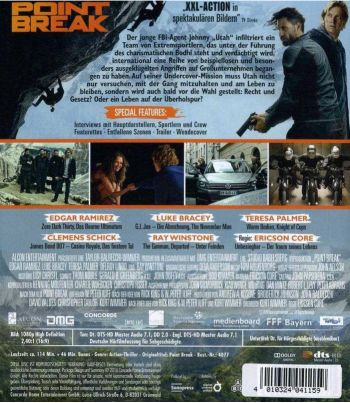 Point Break - Geh an deine Grenzen (blu-ray)