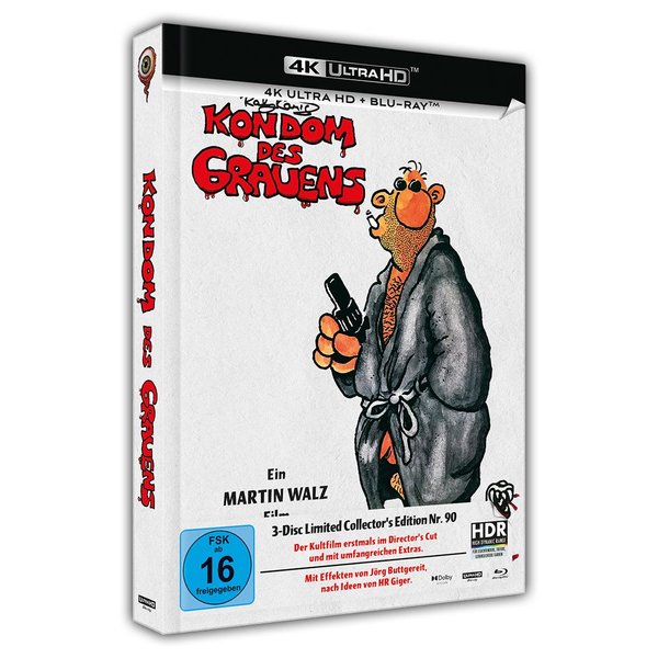 Kondom des Grauens - Directors Cut Mediabook Edition  (4K Ultra HD+blu-ray) (A)