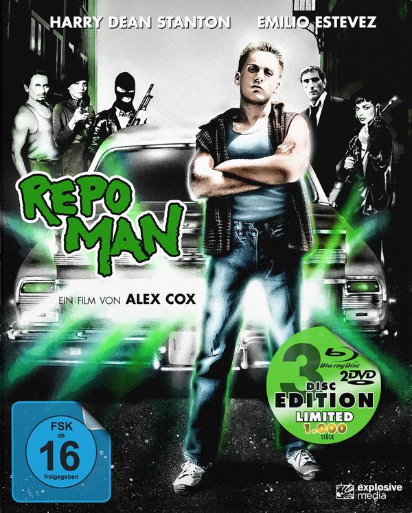 Repo Man - Uncut Mediabook Edition (DVD+blu-ray)