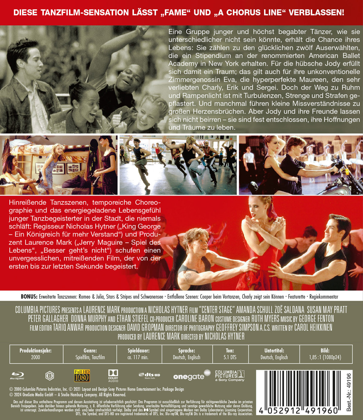 Center Stage - Leben kann man nicht trainieren  (Blu-ray Disc)