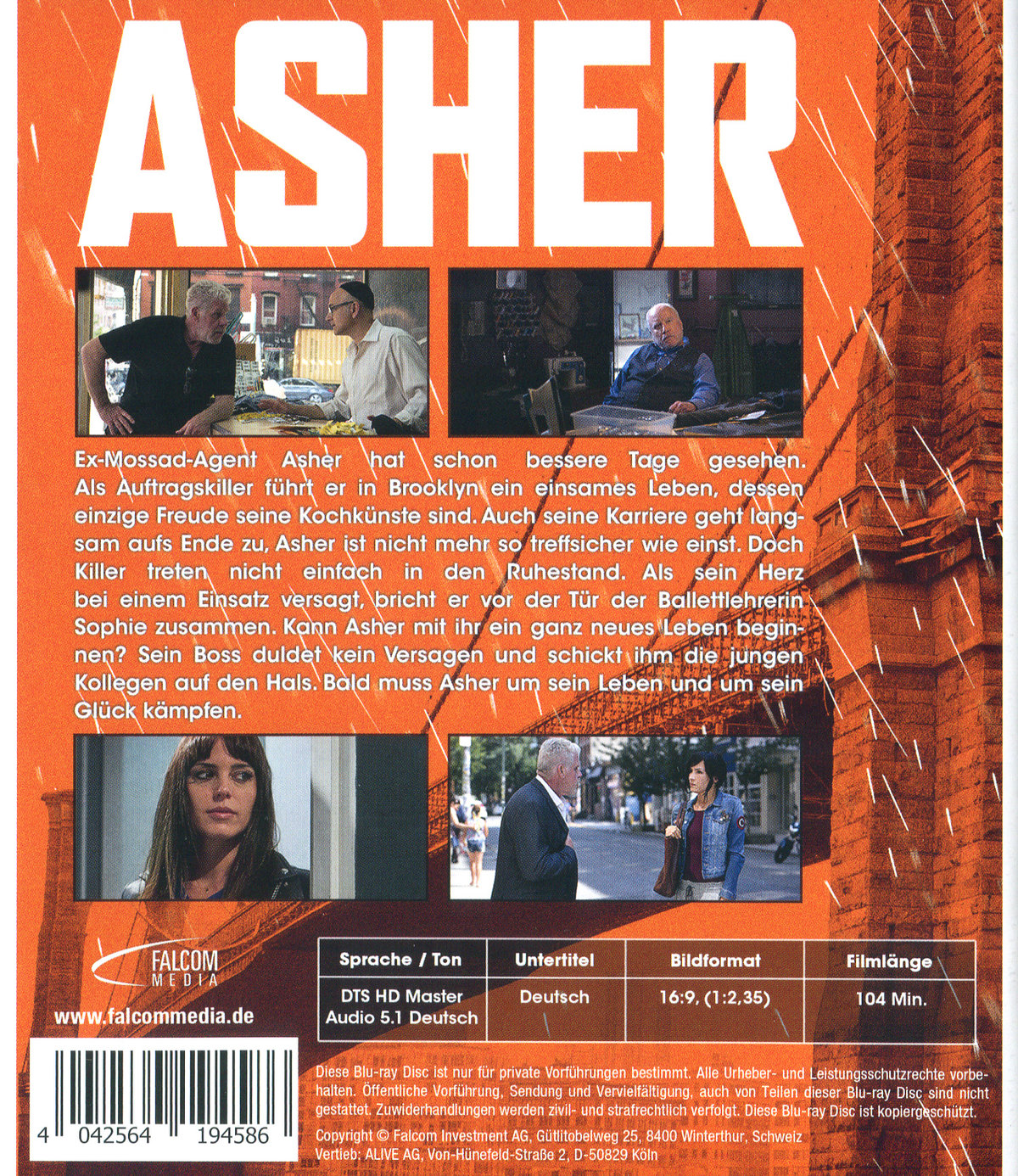 Asher (blu-ray)