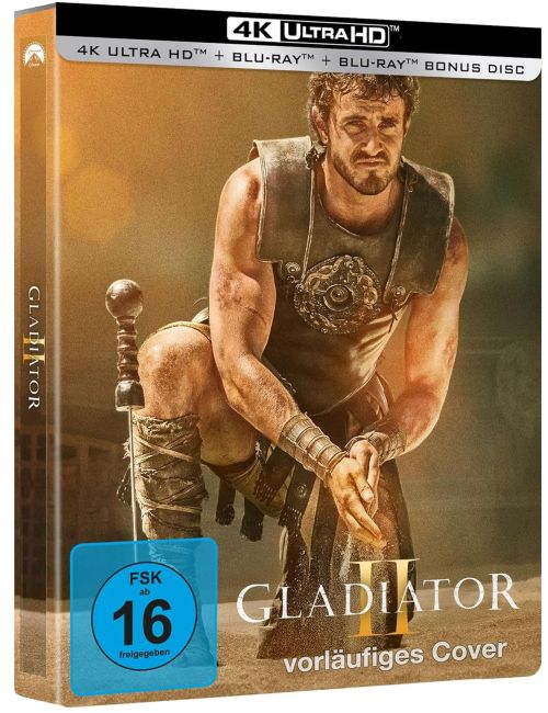 Gladiator II - Limited Steelbook Edition  (4K Ultra HD) (+ Blu-ray)