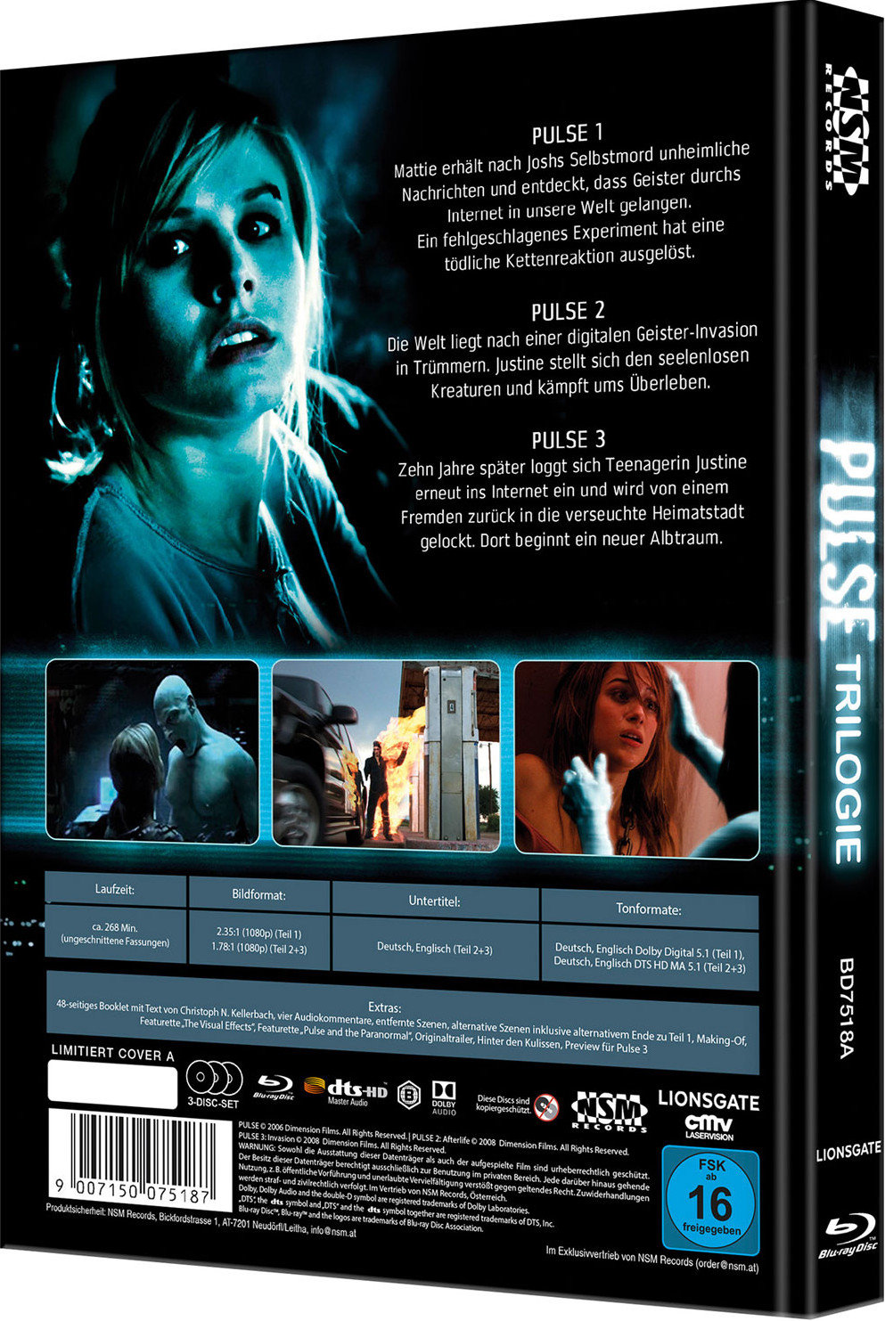 Pulse Trilogie - Uncut Mediabook Edition  (blu-ray) (A)