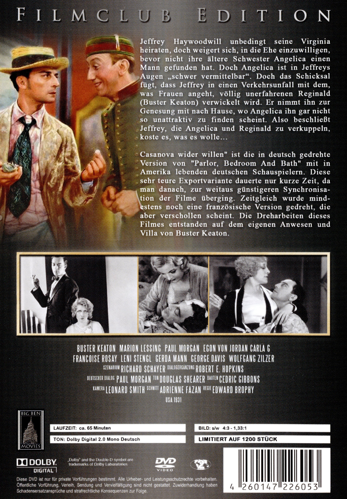 Casanova wider Willen - Filmclub Edition Vol. 85